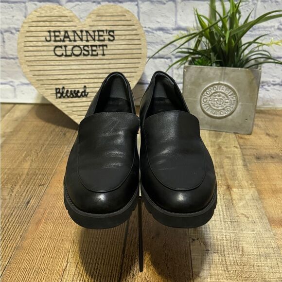 Vionic Kensley Women's Slip On Loafer Black Nappa - 9.5 Medium - Picture 2 of 9